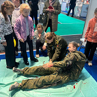 Курсанты военно-медицинского института в БГМУ приняли участие в форуме «Здравоохранение Беларуси - 2025»