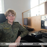 Смена в объединённом военно-патриотическом лагере на базе военного факультета в ГрГУ имени Янки Купалы