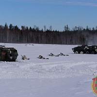 Завершилось двустороннее ротное тактическое учение парашютно-десантных рот 103 овдбр