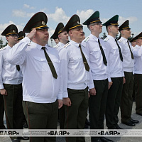 Выпуск лейтенантов военно-медицинского института в БГМУ