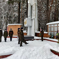 Военнослужащие присоединись к акции «Помним»	