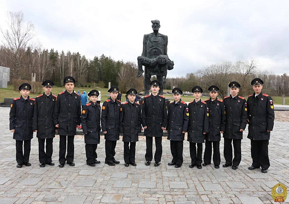 Продолжается визит делегации Уссурийского суворовского военного училища в Беларусь