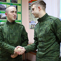 Пообещали гордо нести звание защитника Отечества