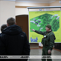 В 19 омбр развёрнут пункт приёма личного состава