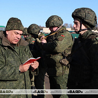 Смотры готовности подразделений к выполнению задач в рамках комплексной проверки боеготовности Вооружённых Сил