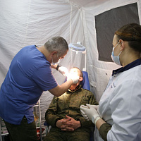 Военные врачи принимают участие в комплексной проверке боеготовности Вооружённых Сил