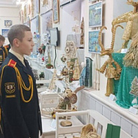 Минские суворовцы посетили «Калядную зорку»