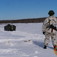 Завершилось двустороннее ротное тактическое учение парашютно-десантных рот 103 овдбр