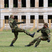 В в/ч 89417 прошли торжественное мероприятия, посвящённые Дню десантников и сил специальных операций
