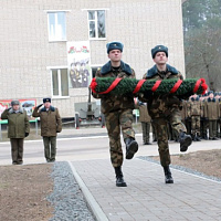 Торжественные мероприятия в 841-й гвардейской группе артиллерии 11 омбр