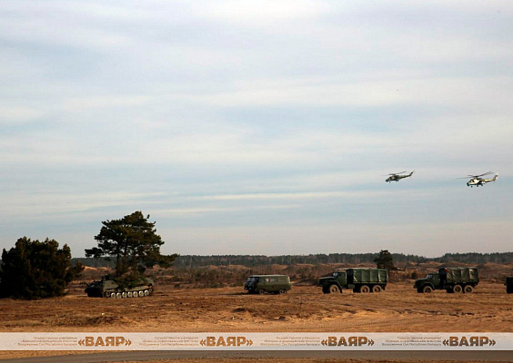 Заключительный этап командно-штабного учения в ходе проверки боевой готовности Вооружённых Сил