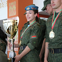 Награждение победителей чемпионата по военно-прикладному многоборью