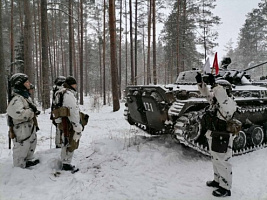 Боевые стрельбы взводов