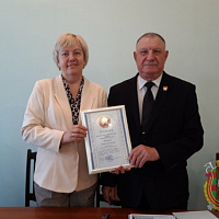 Сегодня состоялось выездное заседание президиума областного совета Белорусского общественного объединения ветеранов