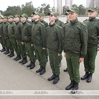 В Минской военной комендатуре проходят занятия с новым пополнением