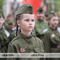 Церемония открытия реконструированной площади Победы в Бобруйске