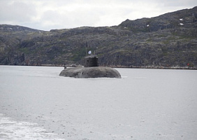 Экипаж подводного крейсера «Орёл» выполнил ракетную стрельбу по надводной цели в Баренцевом море	
