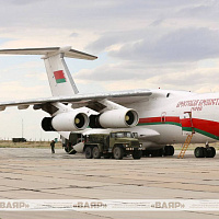Самолет с белорусскими военнослужащими приземлился на военный аэродром вблизи полигона Ашулук
