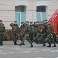 В 11 омбр чествовали военнослужащих, увольняемых в запас