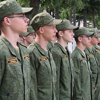 В 83 оиаэп состоялось торжественное закрытие второй смены лагеря «Патриот»