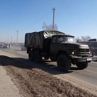 У гвардейцев − полевой выход