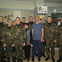 Военнослужащие 65-й автомобильной бригады посетили краеведческий музей города Жодино
