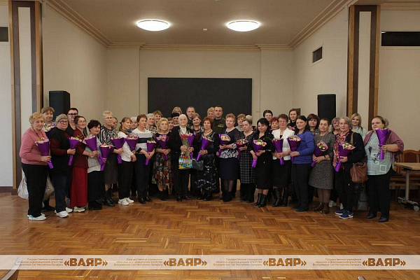 Ежегодный приём от имени Министра обороны Беларуси, посвящённый Дню женщин