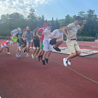 Спортивно-полевая игра «Захват знамени» прошла в «Орлёнке»