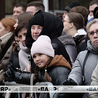 Военную присягу приняли новобранцы 361-й базы охраны и обслуживания