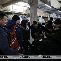 В 19 омбр развёрнут пункт приёма личного состава