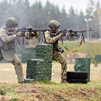 С курсантами Военной академии Республики Беларусь продолжаются занятия по огневой подготовке
