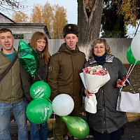 Увольнение в запас военнослужащих срочной военной службы в 85 брс