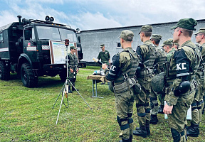 Военнослужащие воинских соединений и частей продолжают совершенствовать воинское мастерство