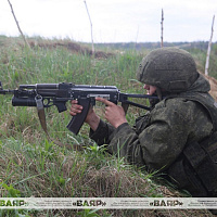 Этап батальонного тактического учения с боевой стрельбой с одним из механизированных подразделений 6 омбр
