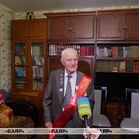 Сегодня исполнилось 100 лет участнику Великой Отечественной войны Фёдору Сергеевичу Фещенко