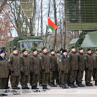 В преддверии Дня радиотехнических войск на Площади Героев в Мачулищах прошли торжественные мероприятия