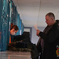 Тренировка по приему военнообязанных