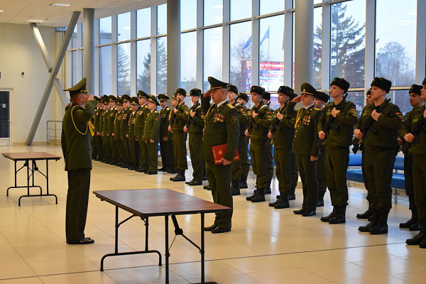 Новобранцы Спортивного комитета Вооружённых Сил приняли Военную присягу