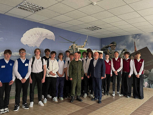 Представители военного факультета в БГАА провели профориентационную работу