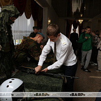 В Доме культуры города Молодечно прошла военно-патриотическая акция «Служу Отечеству»