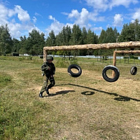 Занятия по инженерной и тактической подготовке с курсантами военно-транспортного факультета в БелГУТ