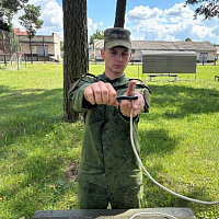 Занятия по сапёрному делу с выпускниками военных вузов прошли 557 ибр
