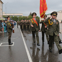 Слонимские гвардейцы приняли Военную присягу 