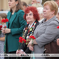 В Минске состоялась акция памяти и скорби «Никто не забыт, ничто не забыто»