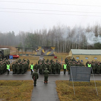 Сбор по боевой подготовке военнослужащих прошел в учебном центре Военной академии