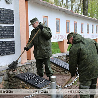 Республиканский субботник в Мачулищах