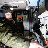 Продолжается плановая подготовка расчетов зенитного ракетного комплекса «Тор-М2К»