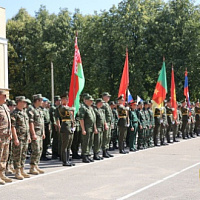 Прошла торжественная церемония закрытия конкурса военных связистов «Уверенный прием»