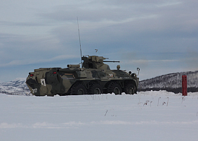Более 40 модернизированных бронетранспортеров БТР-82А получили подразделения общевойсковой армии ЗВО в Брянской области