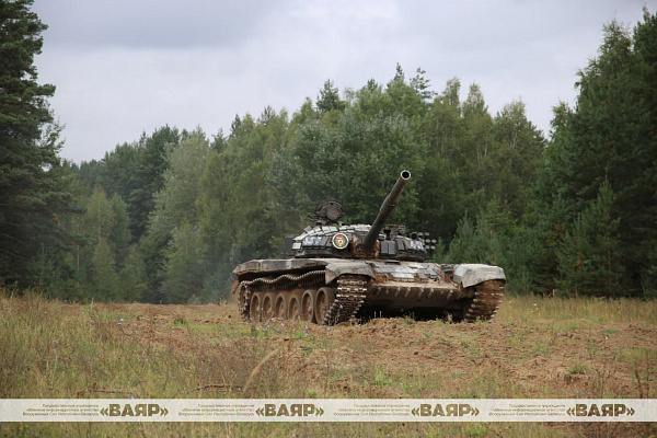 Вождение танков в сложных условиях местности